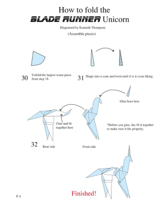 Illustration for article titled Here’s how to make the origami figures from Blade Runner